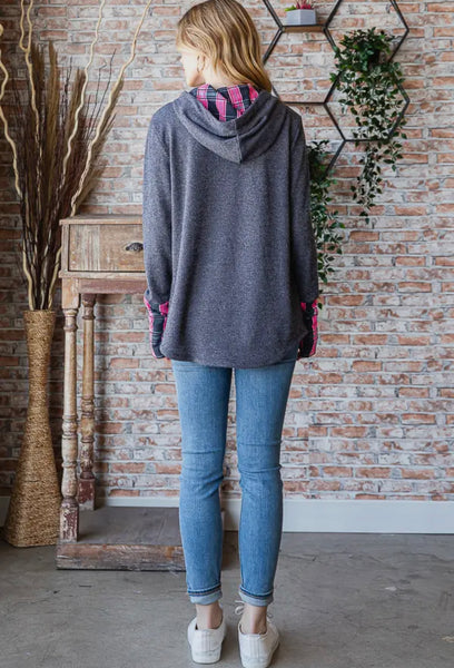 7th Ray Soft Pullover - Dusty Rose