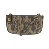 Joy Susan Camouflage Vegan Crossbody Wristlet