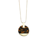 Michelle McDowell Acrylic Paris Pendant Long Necklace