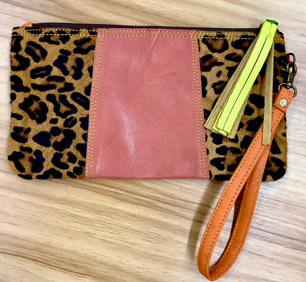 Folklore Couture Quinn Upcycled Wristlet Wallet