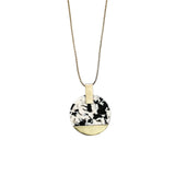 Michelle McDowell Acrylic Paris Pendant Long Necklace