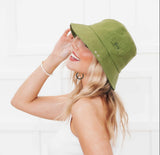 Pretty Simple Empowering Words Canvas Bucket Hat