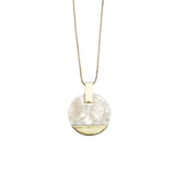 Michelle McDowell Acrylic Paris Pendant Long Necklace