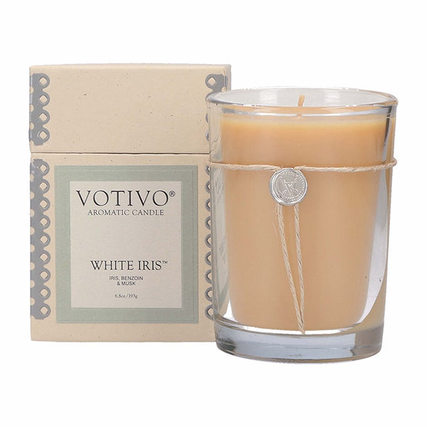 Votivo White Iris Aromatic Candle