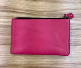 Folklore Couture Vance Triple Zipper Upcycled Pouch