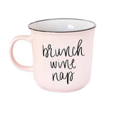 Sweet Water Decor Brunch Wine Nap Campfire Mug