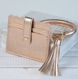Lauren Lane Scalloped Edge Card Holder/Keychain