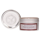 Votivo Venetian Leather Travel Tin