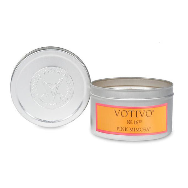 Votivo Travel Tin Pink Mimosa
