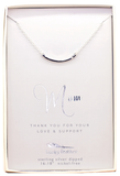 Lucky Feather Mother of Bride Necklace