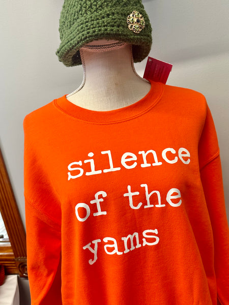 Zoe Creative Fun Thanksgiving Sweatshirt-Silence of the Yams