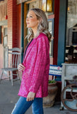 Grace and Emma Pink Sequin Blazer