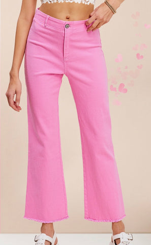 La Miel Stretchy Pink Pants