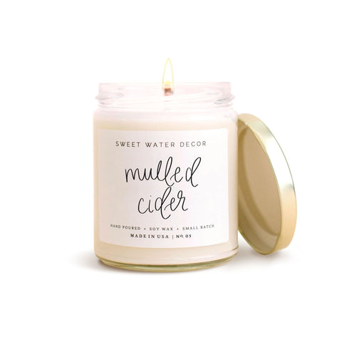 Sweet Water Decor Mulled Cider Soy Candle