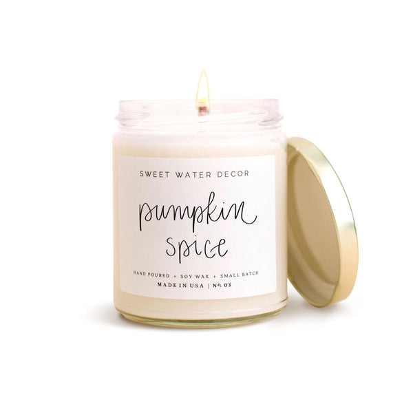 Sweet Water Decor Pumpkin Spice Mini Soy Candle