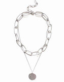 Meghan Browne Fella Double Strand Link Necklace