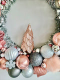 Shiny Things Ornament Wreath #7