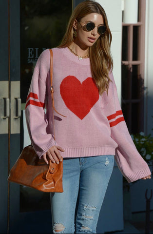 C+D+M Heart Sweater