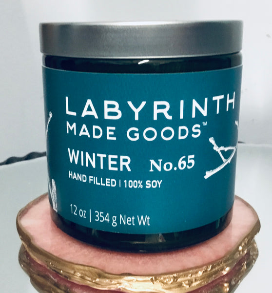 YWCA McLean Labyrinth Soy Candle-Winter