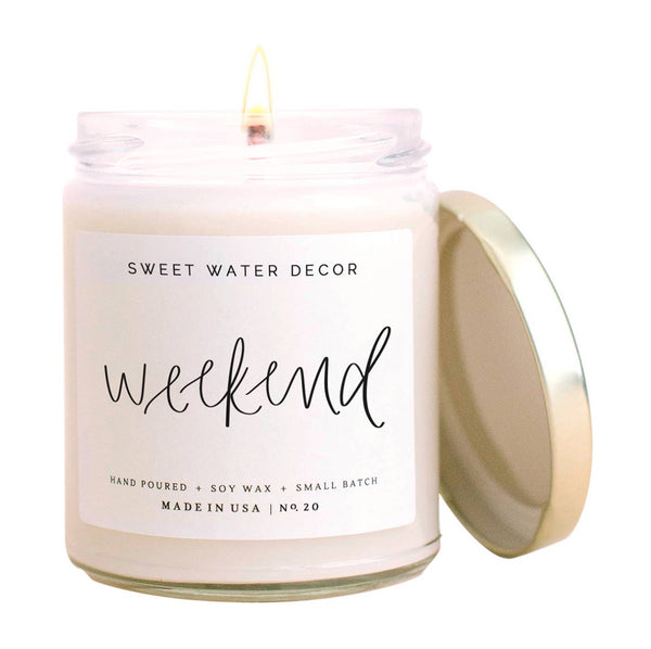Sweet Water Decor Weekend Candle