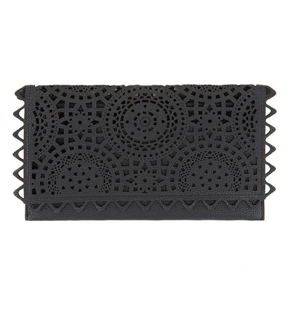 Shiraleah Chicago Helena Black Vegan Clutch