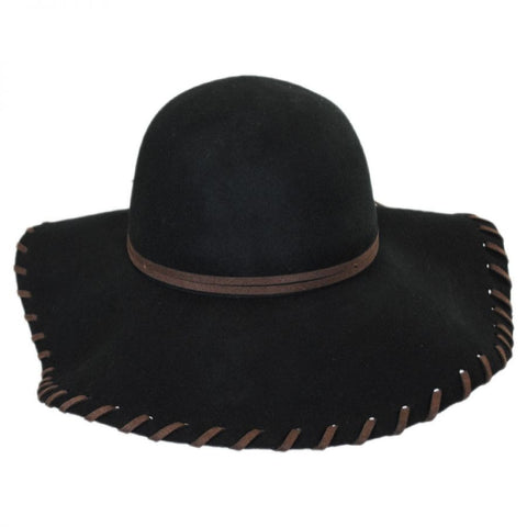 Brooklyn Hat Co. Anvit Whipstitch Wool Felt Floppy Hat