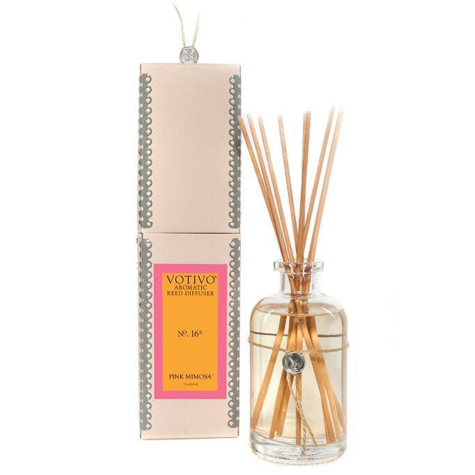 Votivo Aromatic Reed Diffuser Pink Mimosa